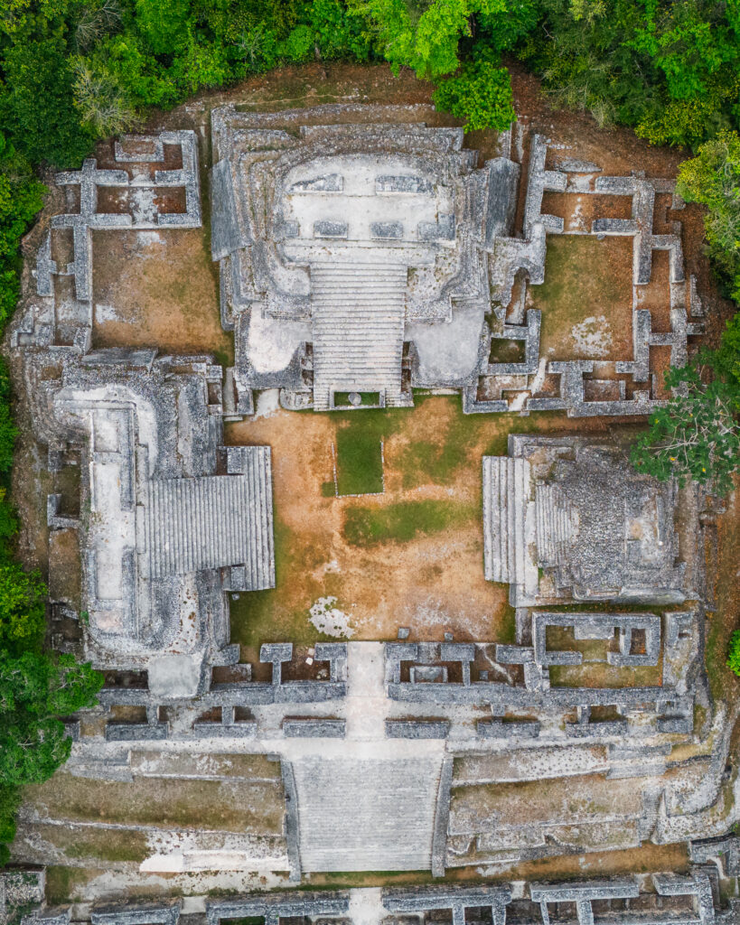 Main plaza Caracol 