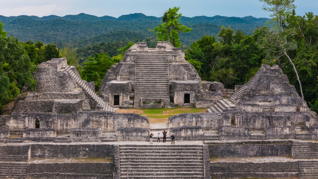 Caana Caracol Maya ruin 