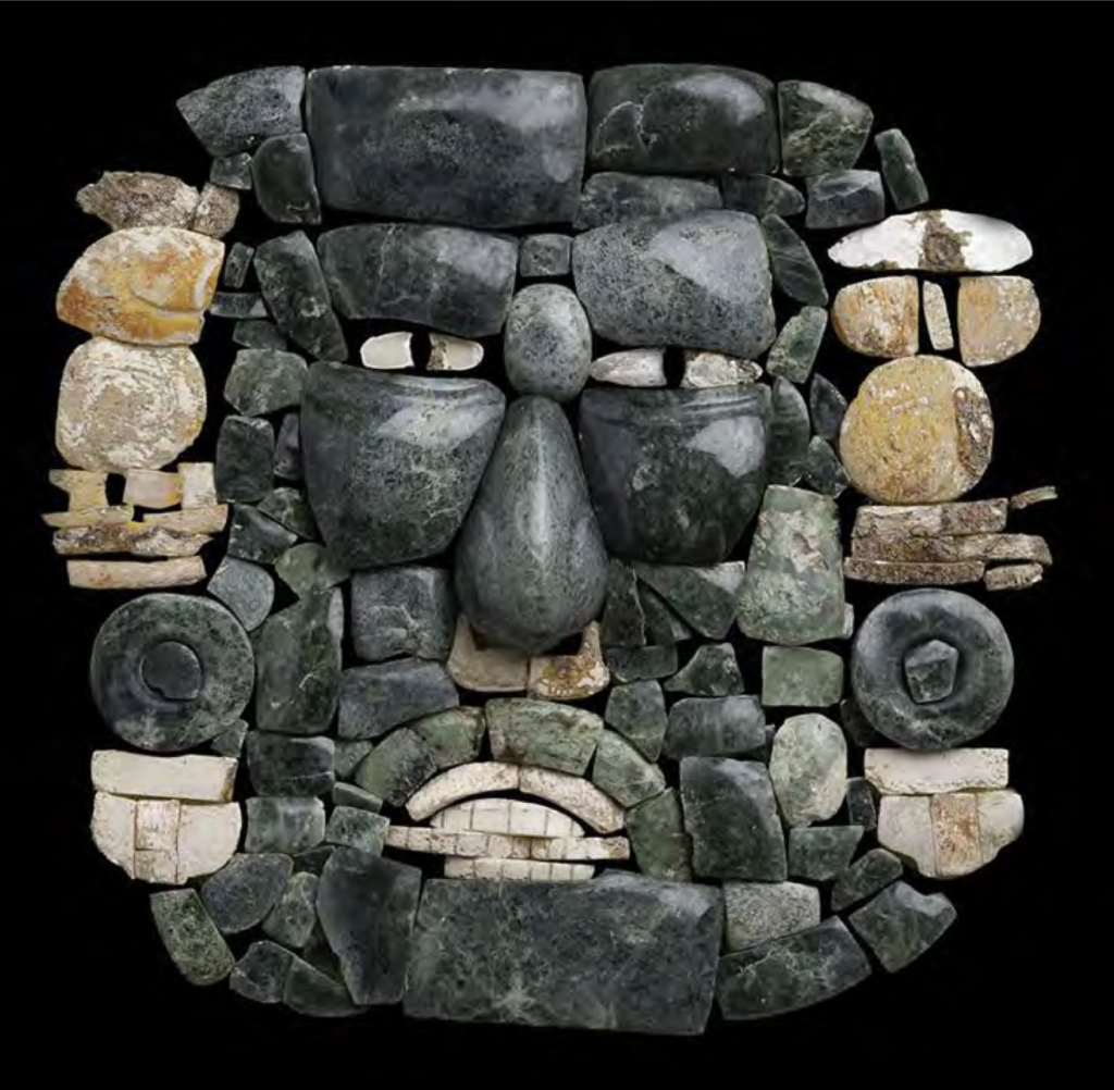 Reconstructed Mask Belize Caracol 